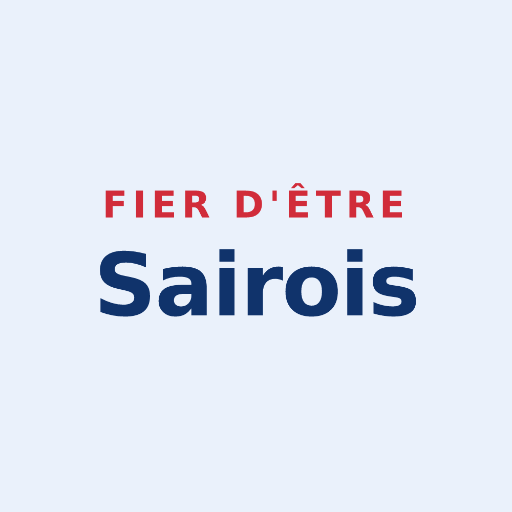 Sticker « Fier d'être Sairois » — design pour Saires-la-Verrerie