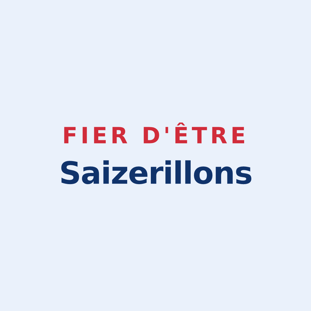 Sticker « Fier d'être Saizerillons » — design pour Saizerais