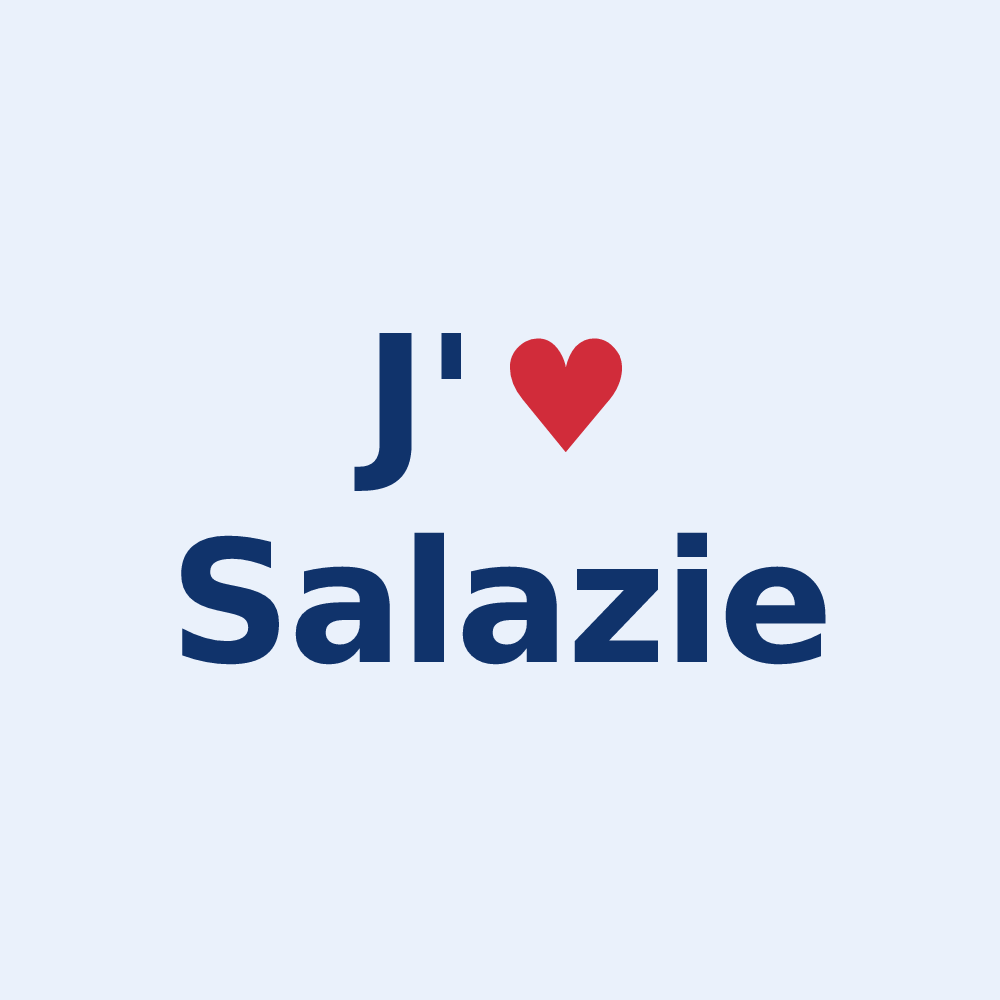 Sticker personnalisé Salazie — design J'aime Salazie