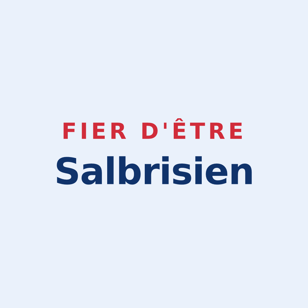 Sticker « Fier d'être Salbrisien » — design pour Salbris