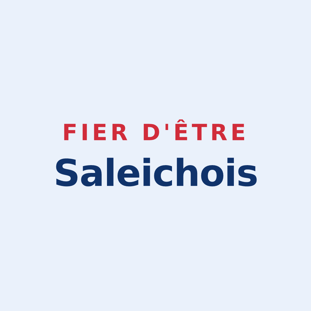 Sticker « Fier d'être Saleichois » — design pour Saleich