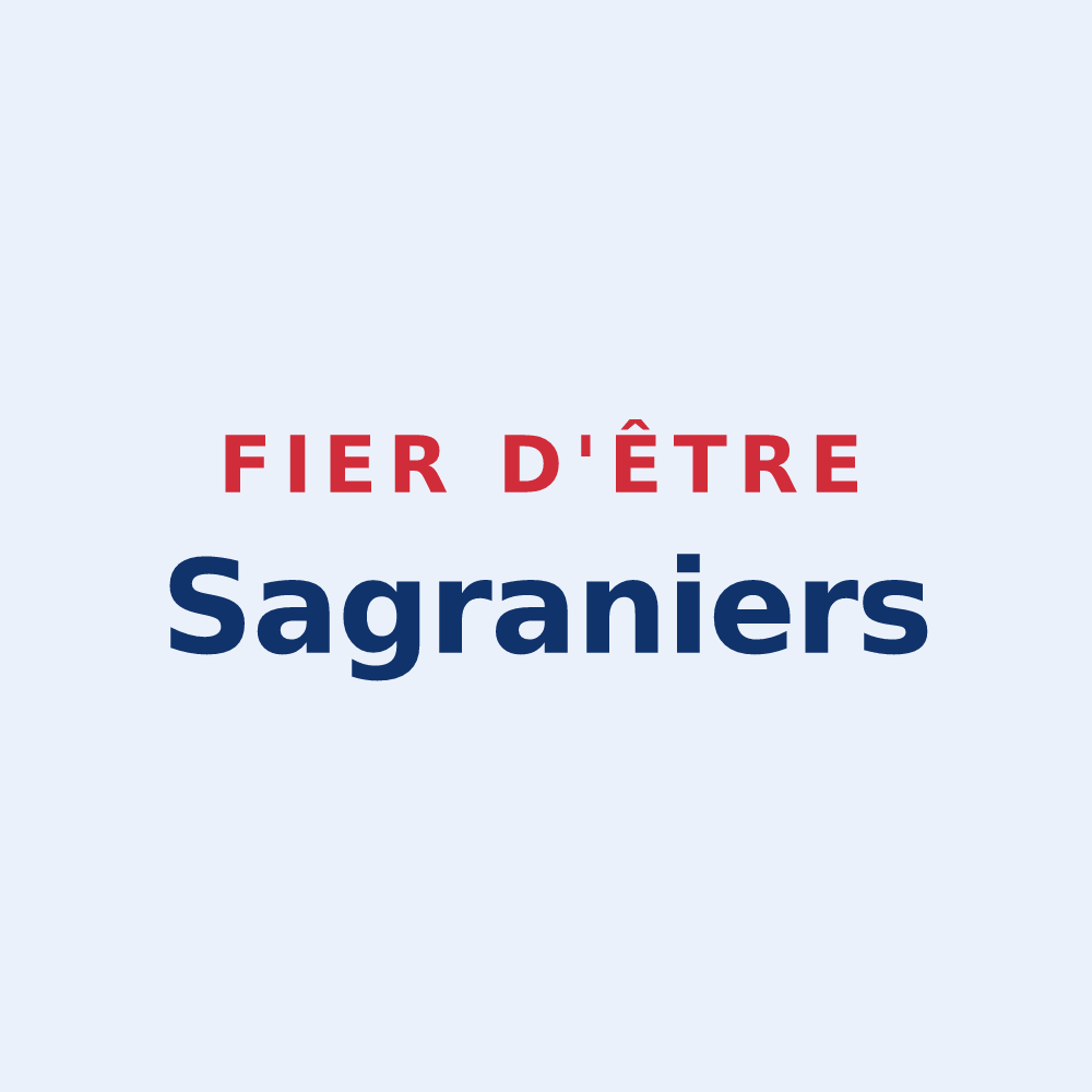 Sticker « Fier d'être Sagraniers » — design pour Salers