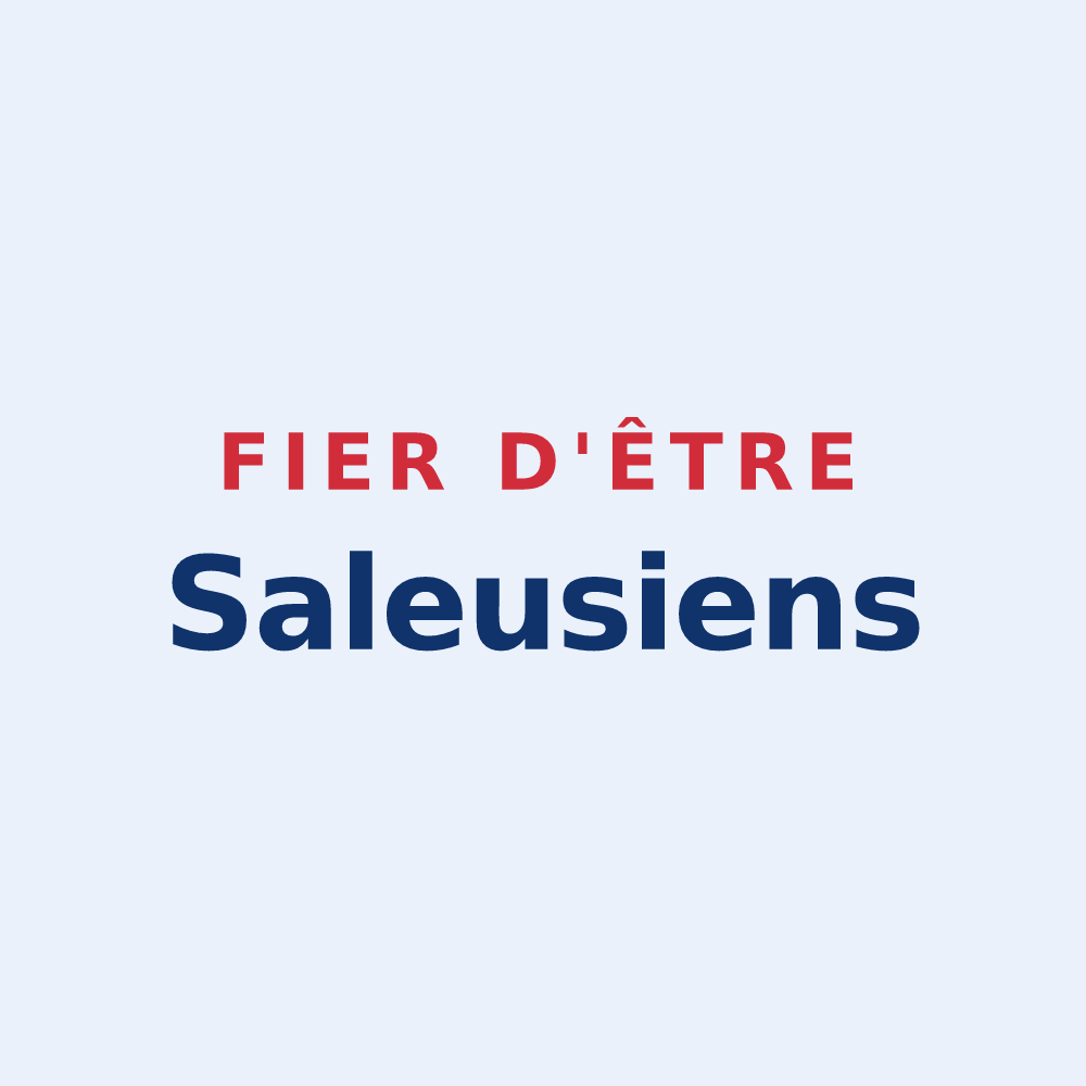 Sticker « Fier d'être Saleusiens » — design pour Saleux