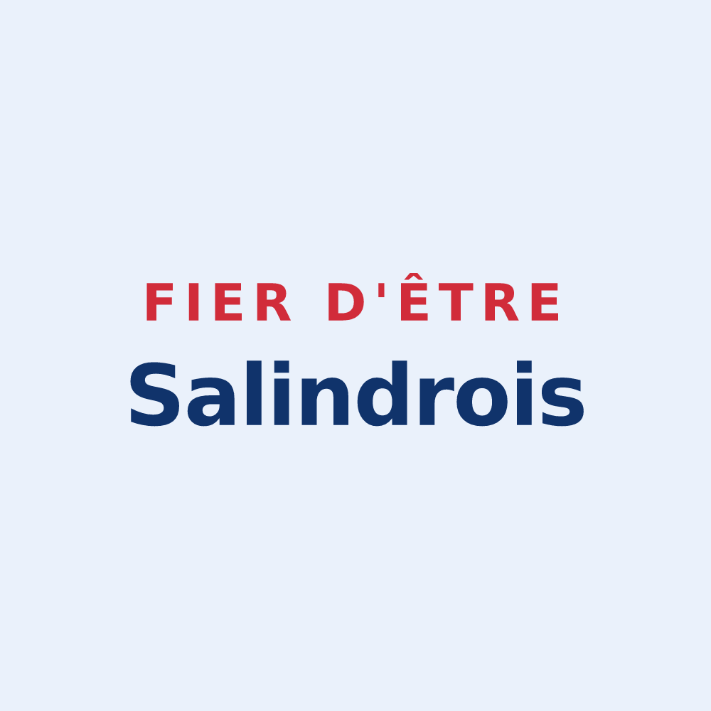 Sticker « Fier d'être Salindrois » — design pour Salindres
