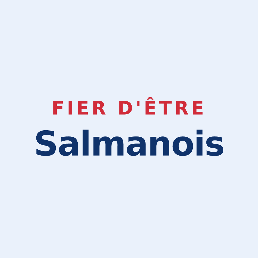 Sticker « Fier d'être Salmanois » — design pour Salmagne