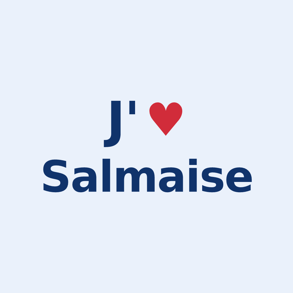 Sticker personnalisé Salmaise — design J'aime Salmaise