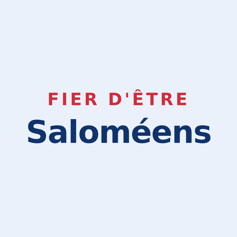Sticker « Fier d'être Saloméens » — design pour Salomé
