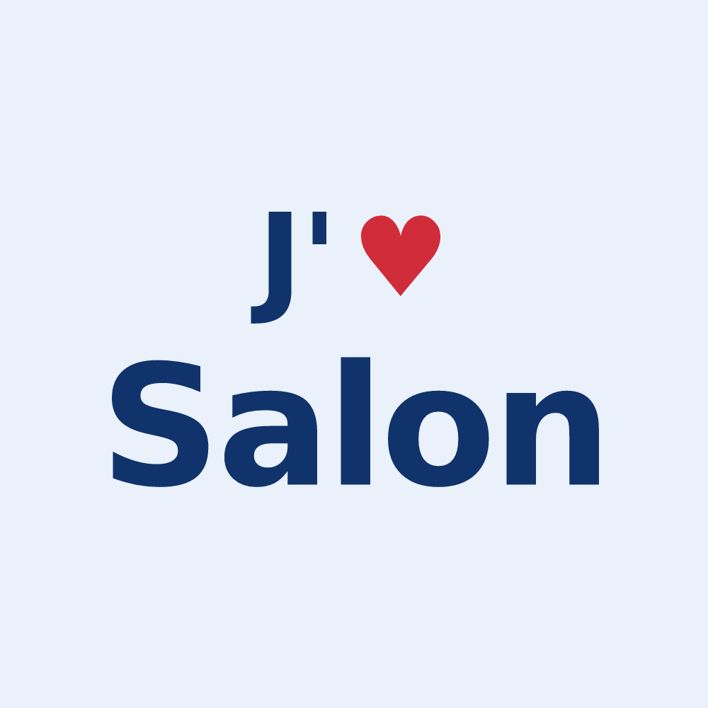 Sticker personnalisé Salon — design J'aime Salon