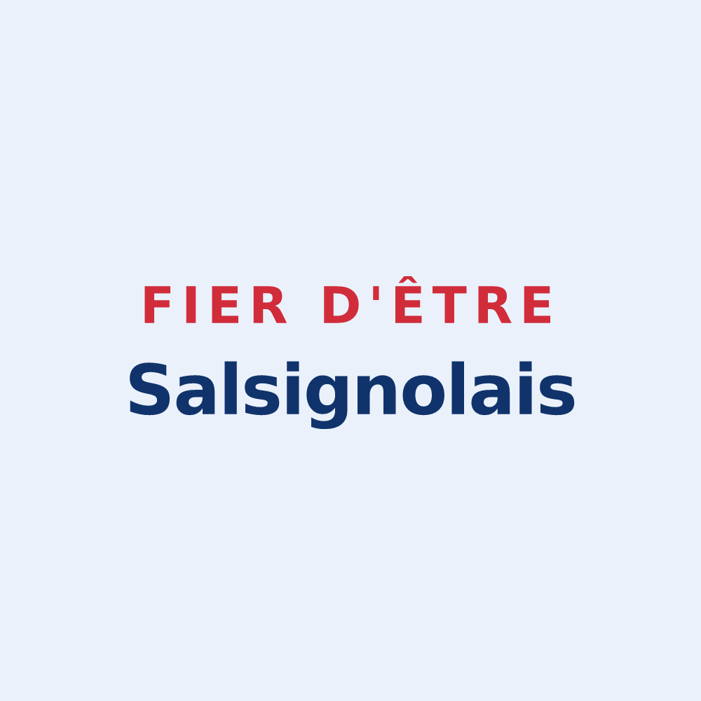 Sticker « Fier d'être Salsignolais » — design pour Salsigne