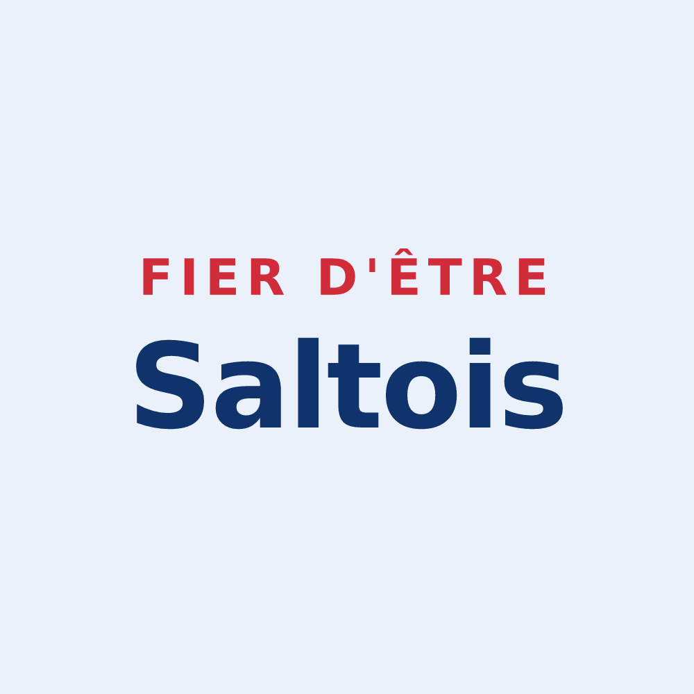 Sticker « Fier d'être Saltois » — design pour Salt-en-Donzy