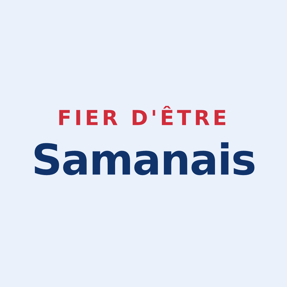 Sticker « Fier d'être Samanais » — design pour Saman