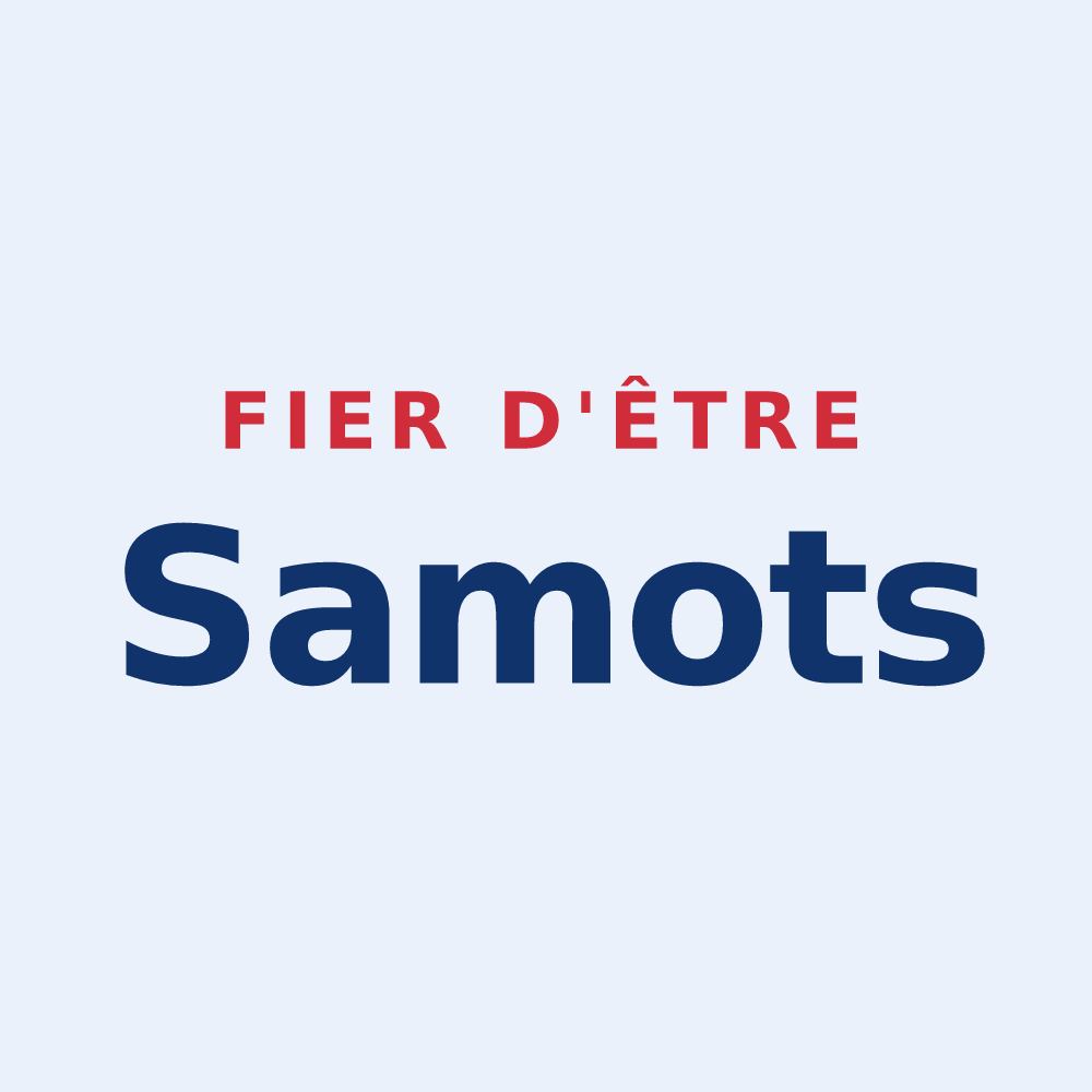 Sticker « Fier d'être Samots » — design pour Sames