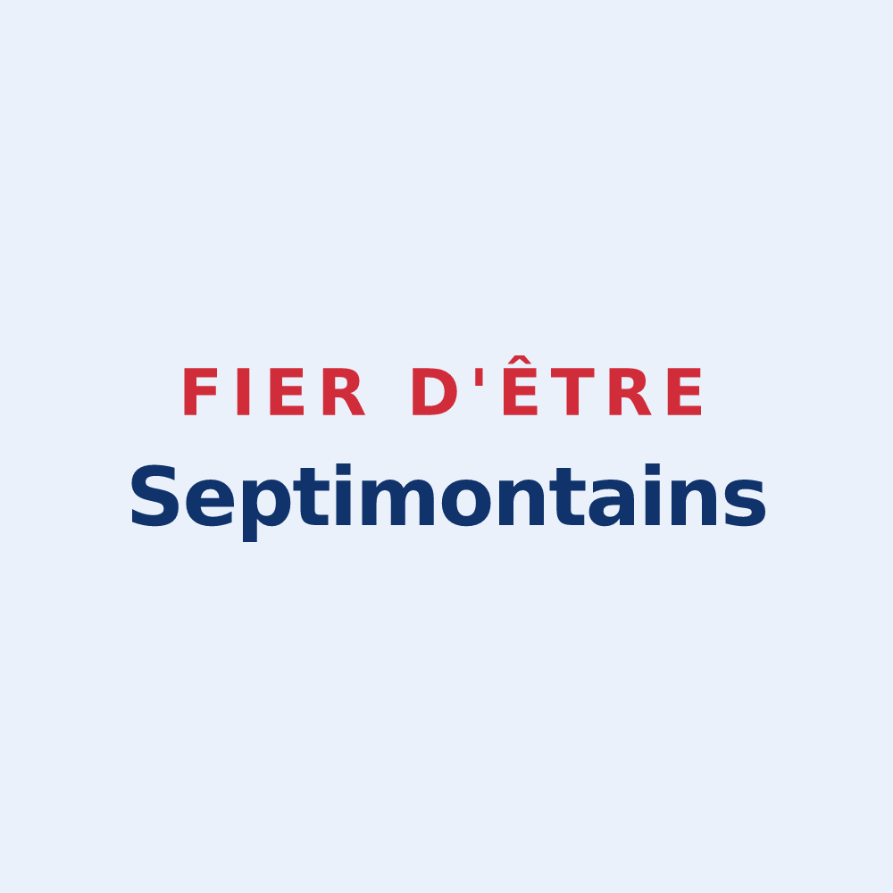 Sticker « Fier d'être Septimontains » — design pour Samoëns