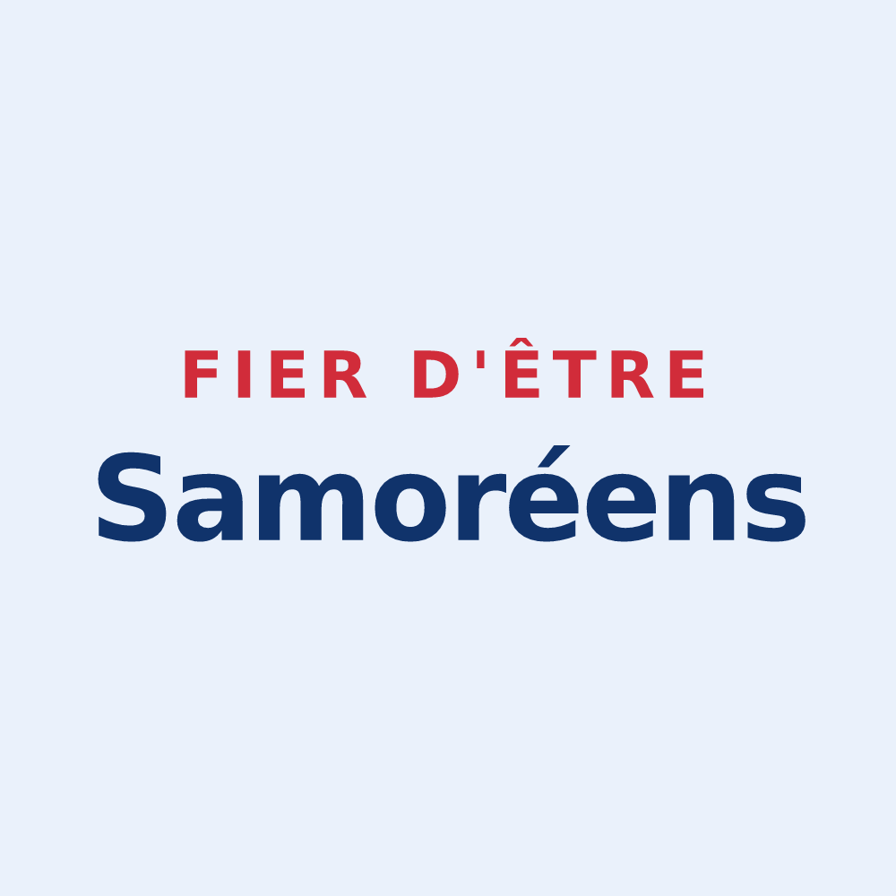 Sticker « Fier d'être Samoréens » — design pour Samoreau