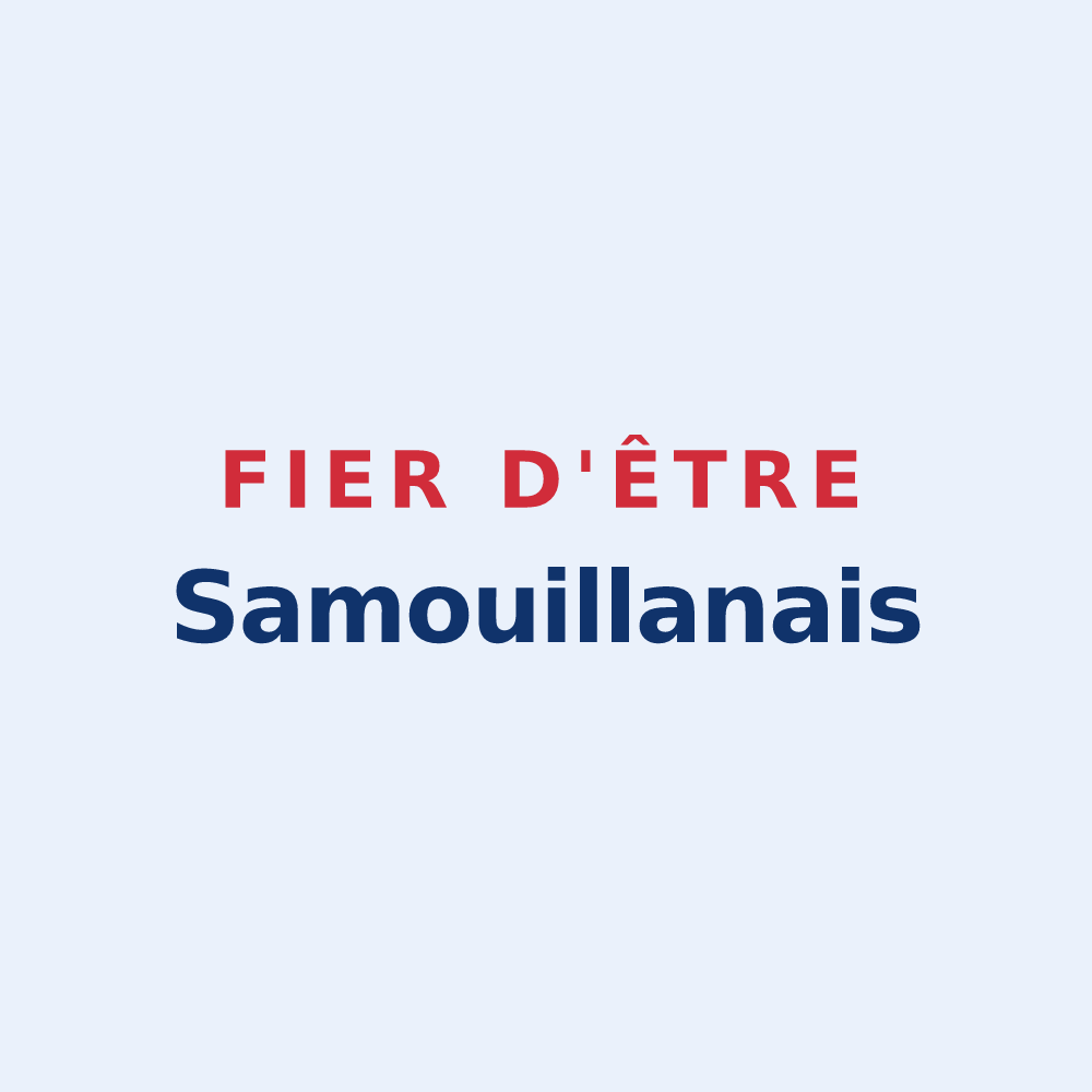 Sticker « Fier d'être Samouillanais » — design pour Samouillan