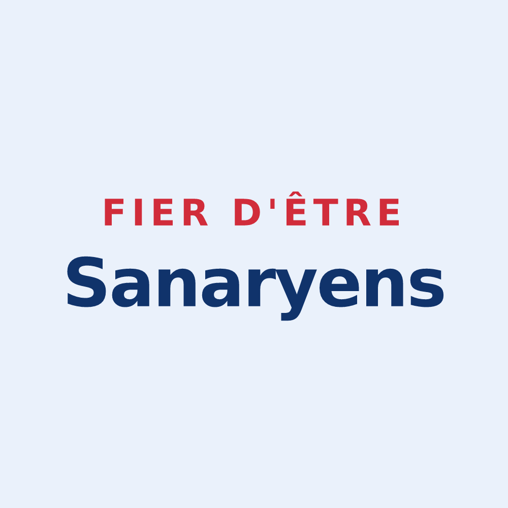 Sticker « Fier d'être Sanaryens » — design pour Sanary-sur-Mer