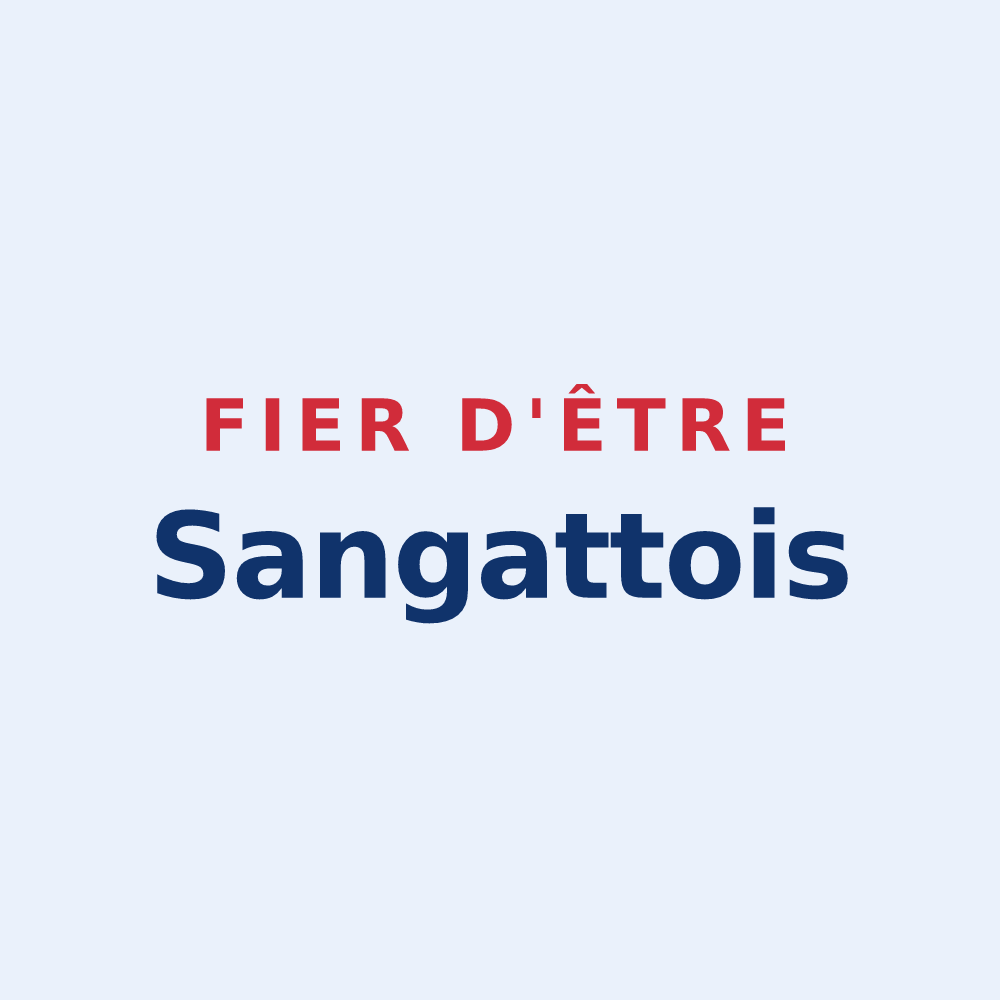 Sticker « Fier d'être Sangattois » — design pour Sangatte