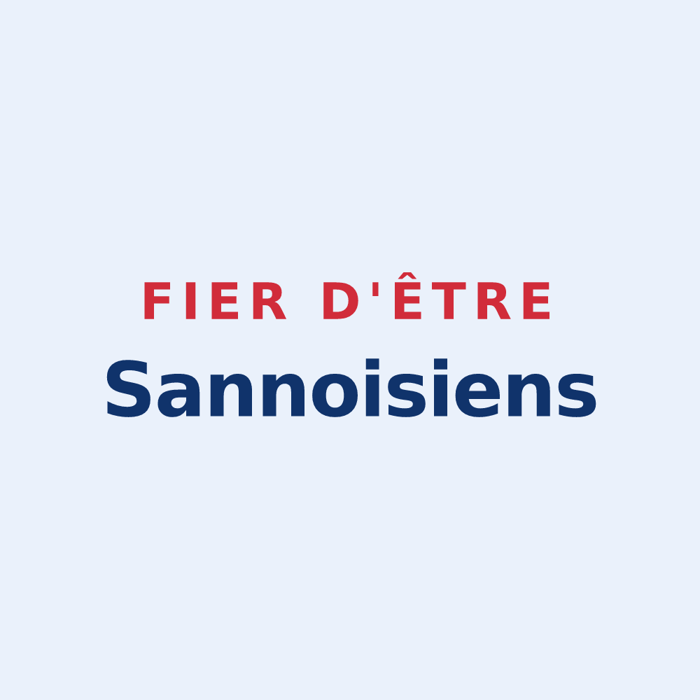 Sticker « Fier d'être Sannoisiens » — design pour Sannois