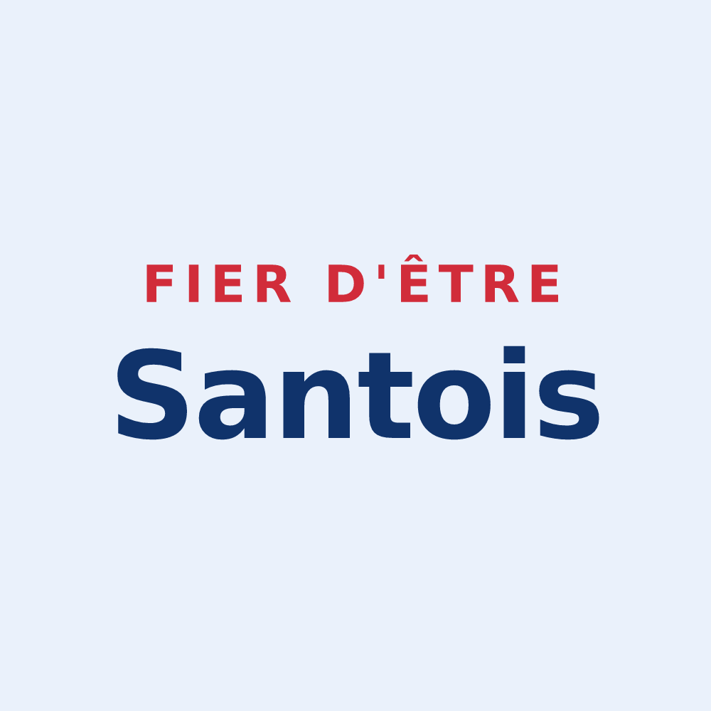 Sticker « Fier d'être Santois » — design pour Santes