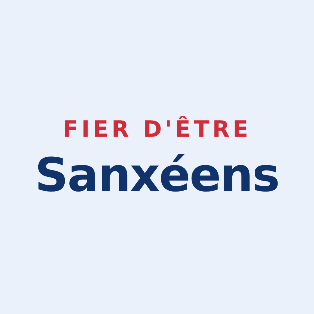 Sticker « Fier d'être Sanxéens » — design pour Sanxay