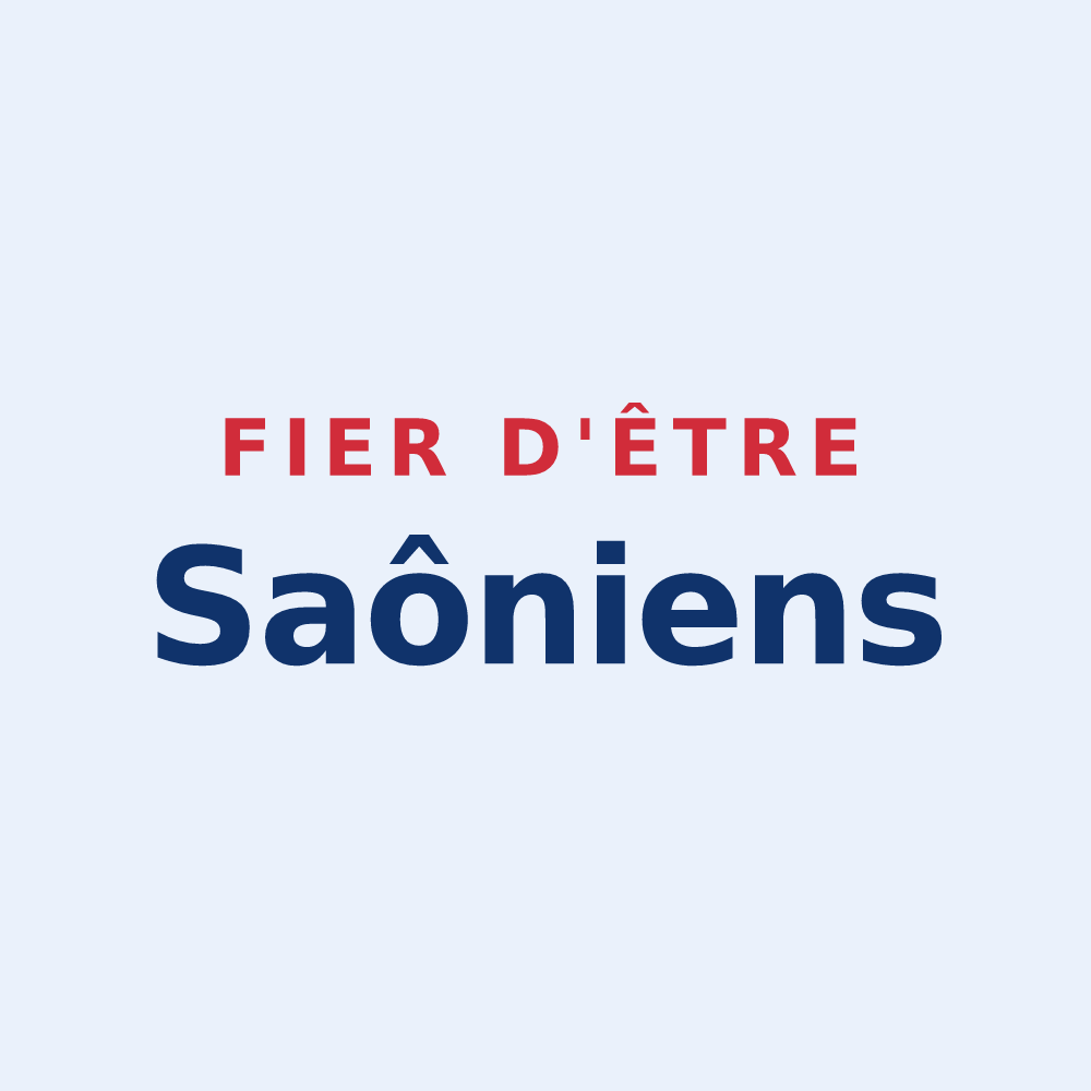 Sticker « Fier d'être Saôniens » — design pour Saou