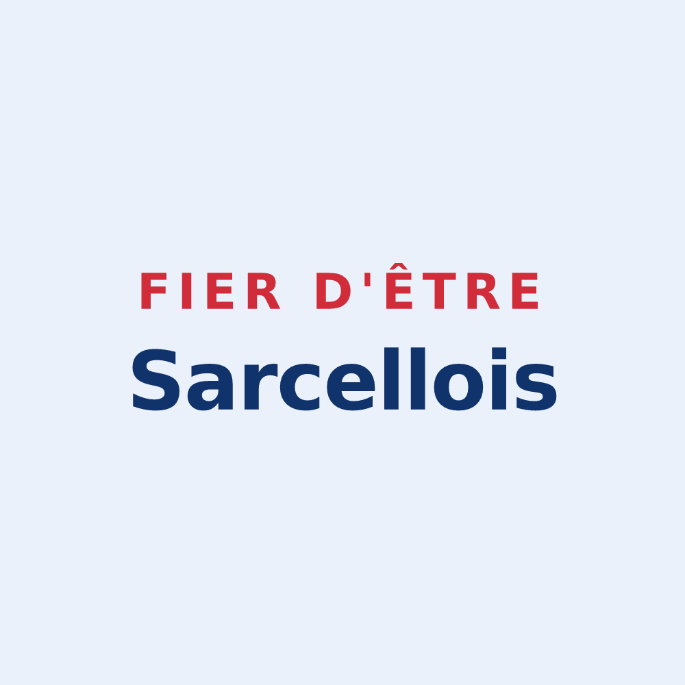 Sticker « Fier d'être Sarcellois » — design pour Sarcelles