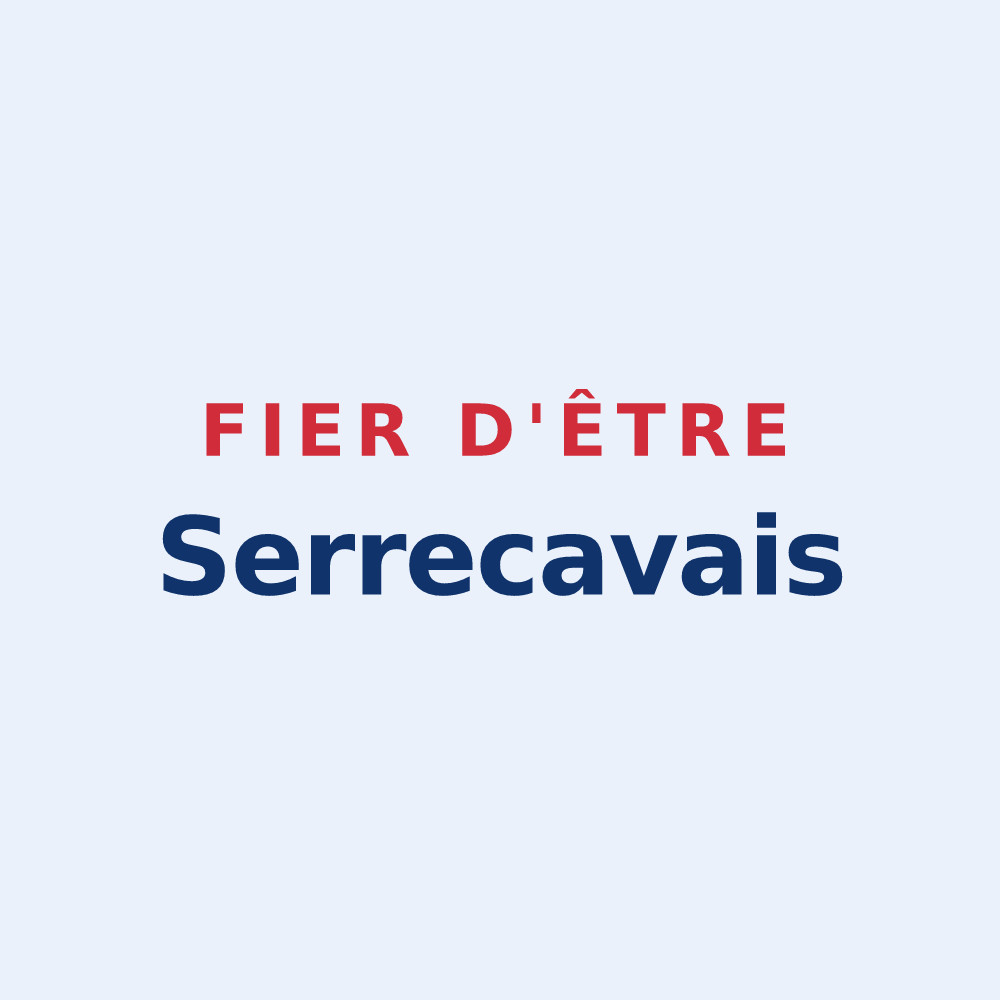 Sticker « Fier d'être Serrecavais » — design pour Sarrecave