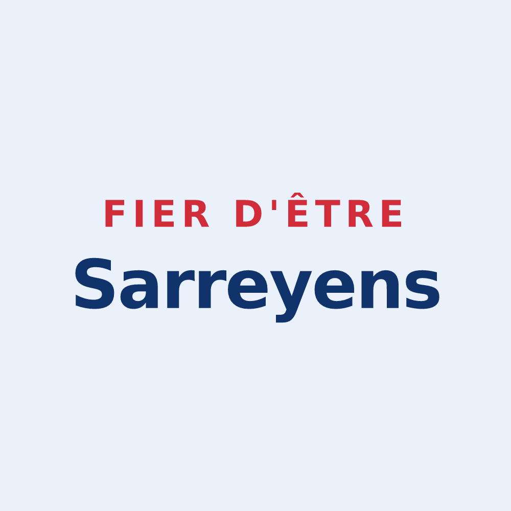 Sticker « Fier d'être Sarreyens » — design pour Sarrey