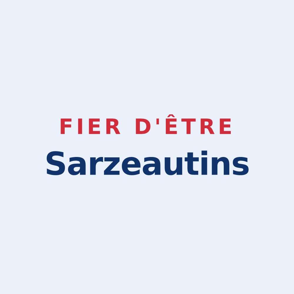 Sticker « Fier d'être Sarzeautins » — design pour Sarzeau