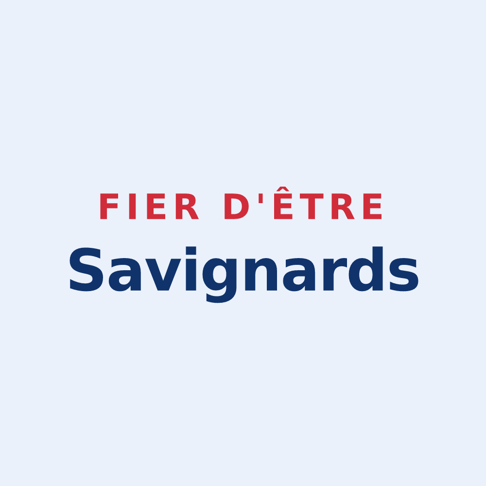 Sticker « Fier d'être Savignards » — design pour Sasnières