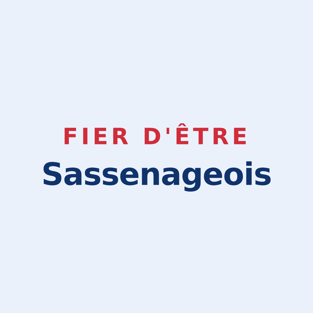 Sticker « Fier d'être Sassenageois » — design pour Sassenage