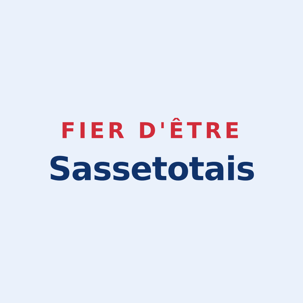 Sticker « Fier d'être Sassetotais » — design pour Sassetot-le-Malgardé