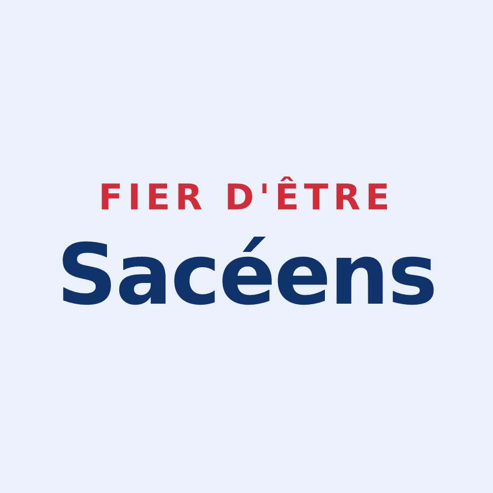 Sticker « Fier d'être Sacéens » — design pour Sassey