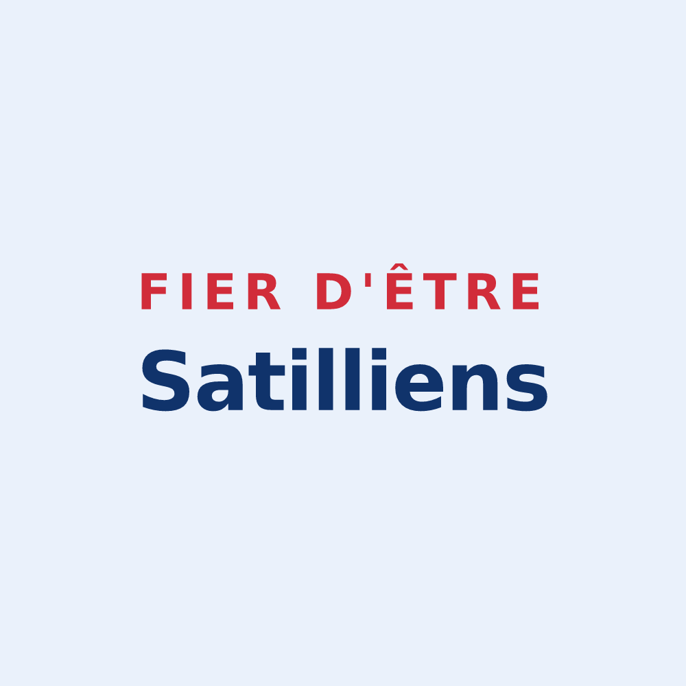 Sticker « Fier d'être Satilliens » — design pour Satillieu