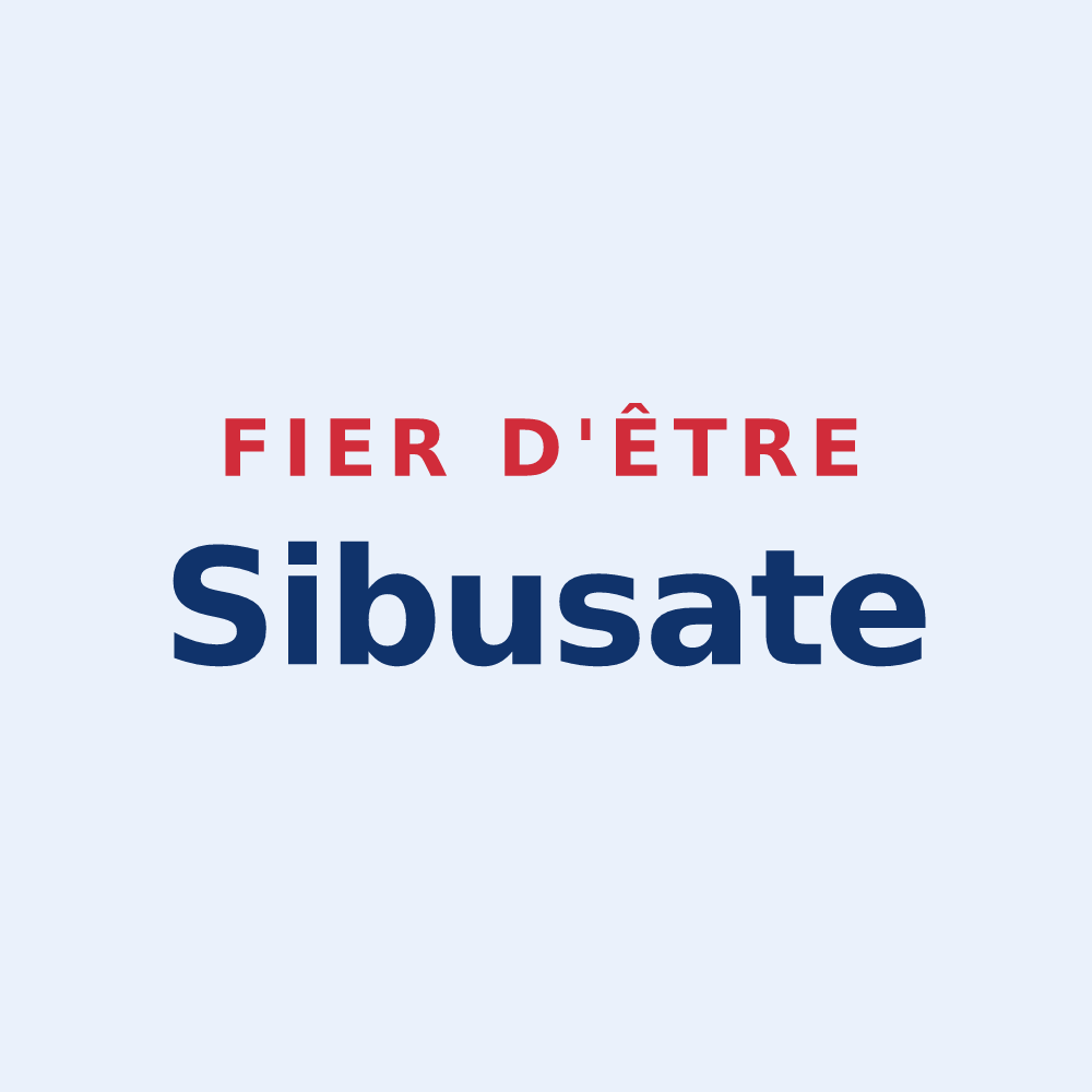 Sticker « Fier d'être Sibusate » — design pour Saubusse