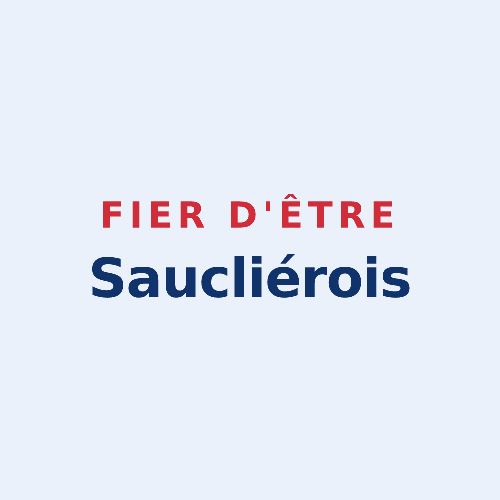 Sticker « Fier d'être Saucliérois » — design pour Sauclières