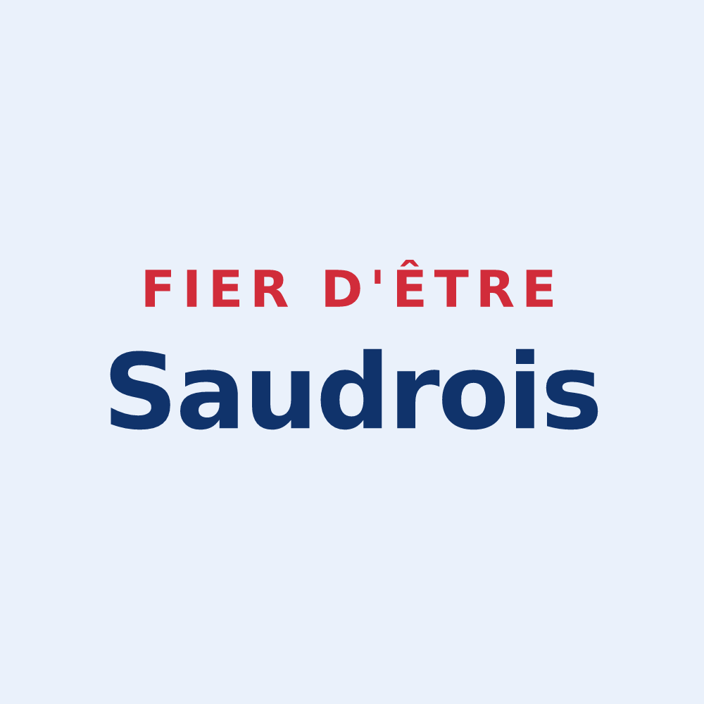 Sticker « Fier d'être Saudrois » — design pour Saudrupt