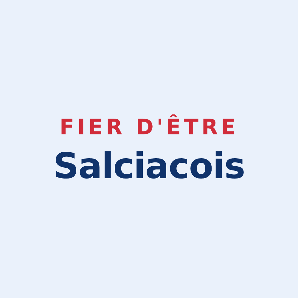 Sticker « Fier d'être Salciacois » — design pour Saulchoy