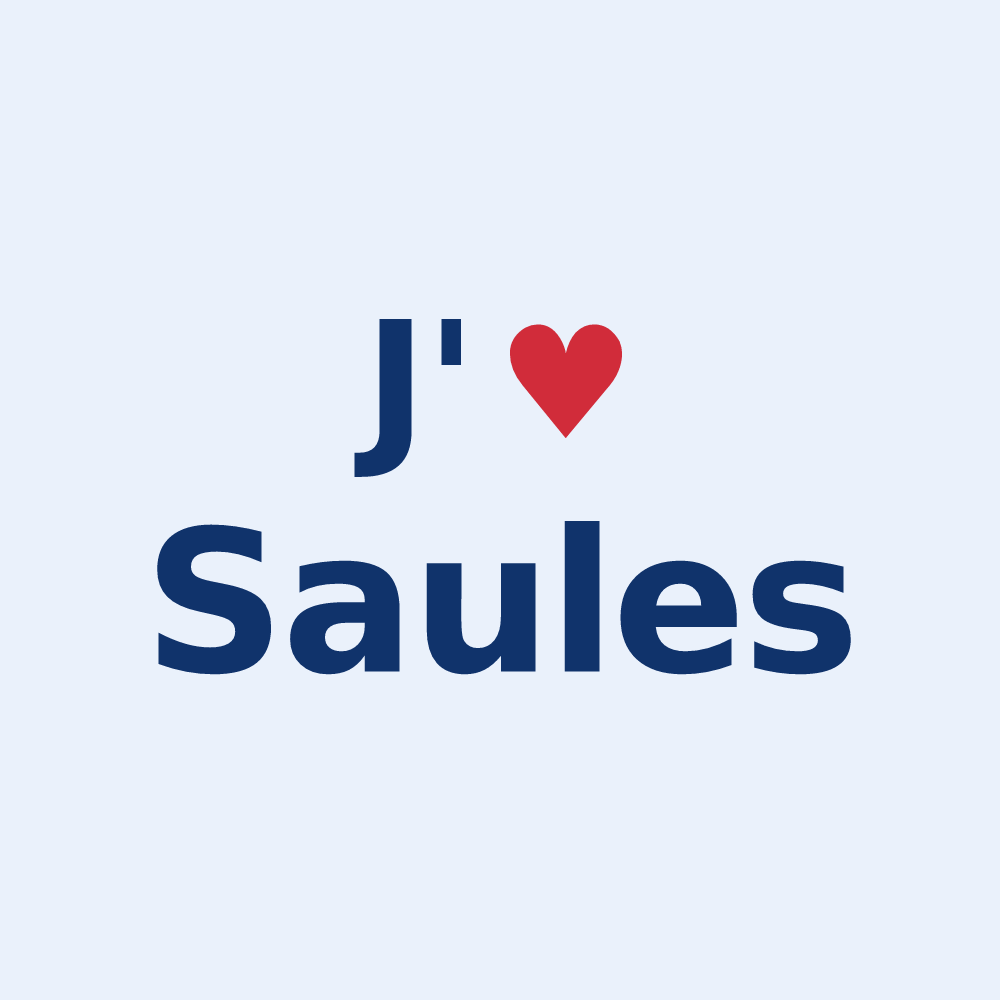 Sticker personnalisé Saules — design J'aime Saules