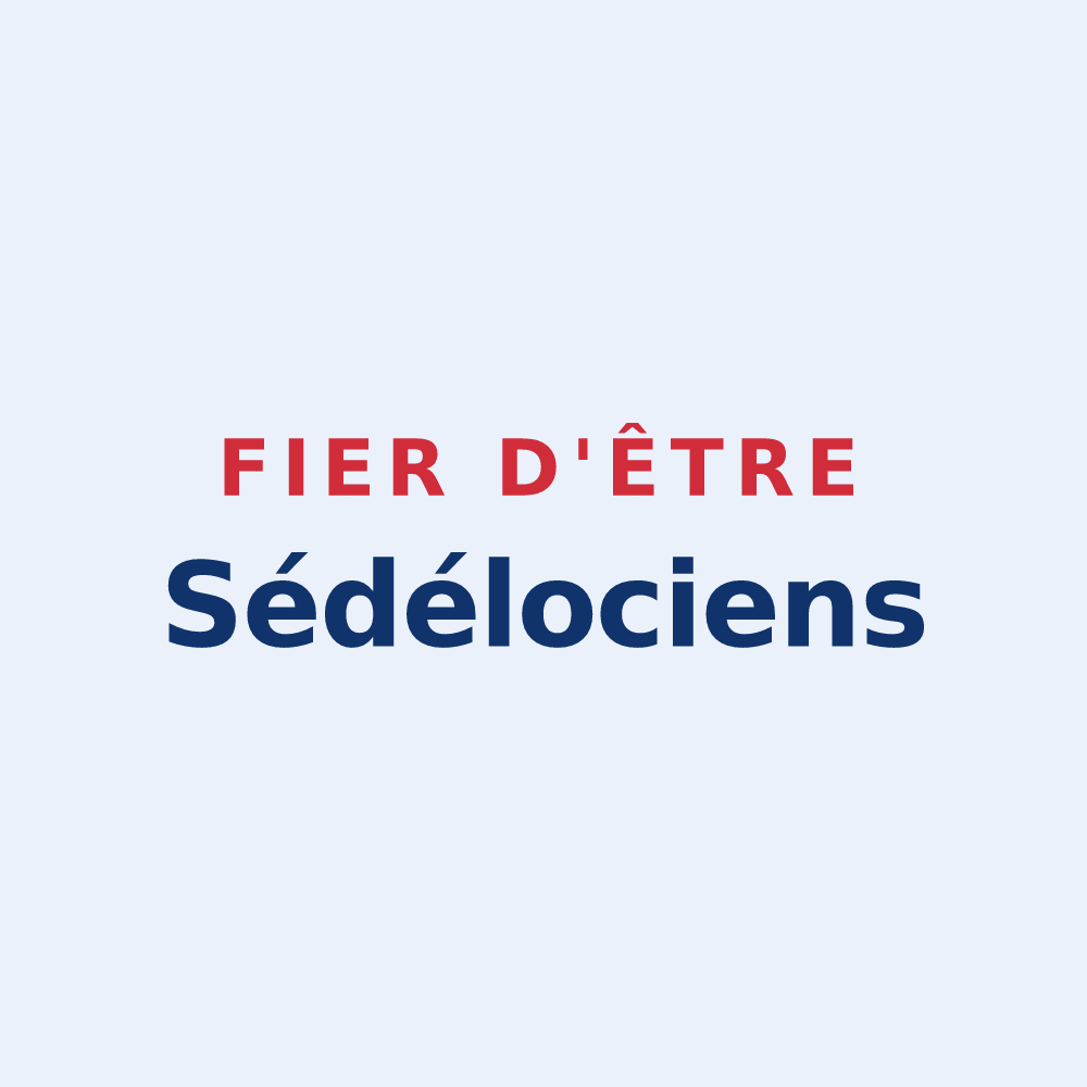 Sticker « Fier d'être Sédélociens » — design pour Saulieu