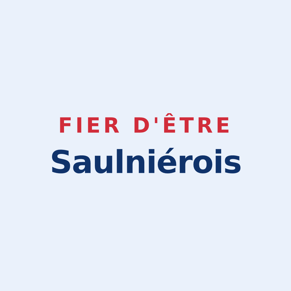 Sticker « Fier d'être Saulniérois » — design pour Saulnières