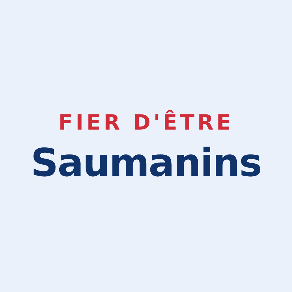 Sticker « Fier d'être Saumanins » — design pour Saumane