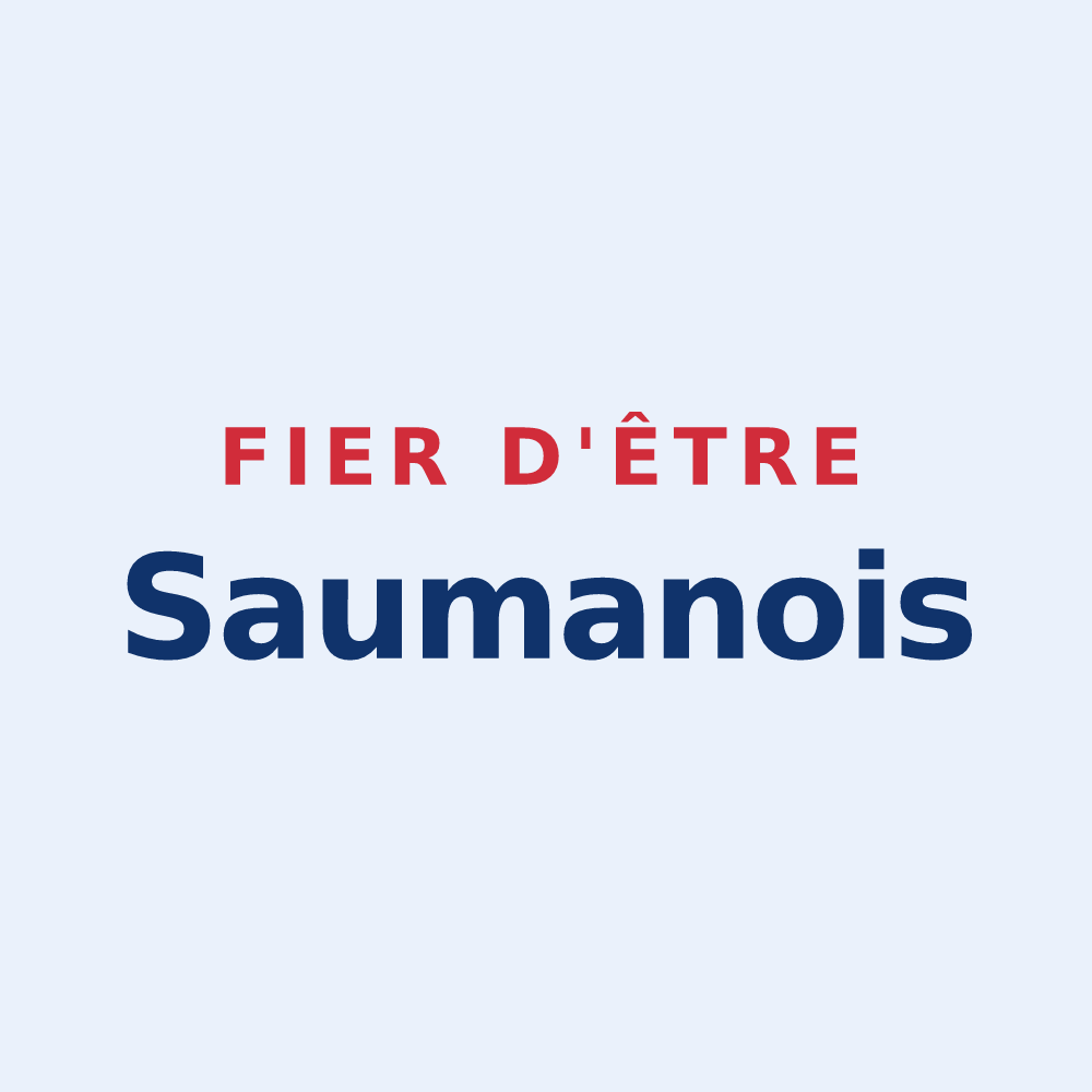 Sticker « Fier d'être Saumanois » — design pour Saumane
