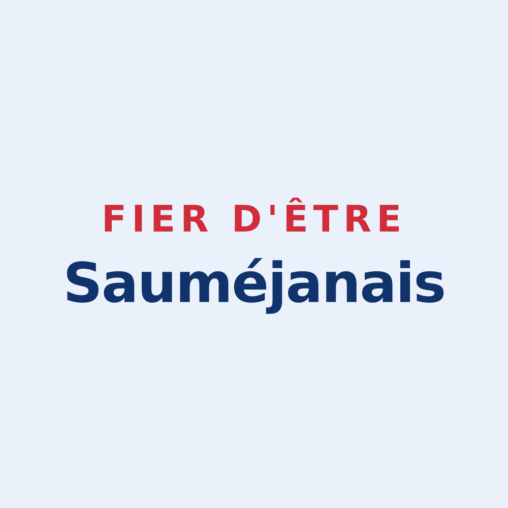 Sticker « Fier d'être Sauméjanais » — design pour Sauméjan