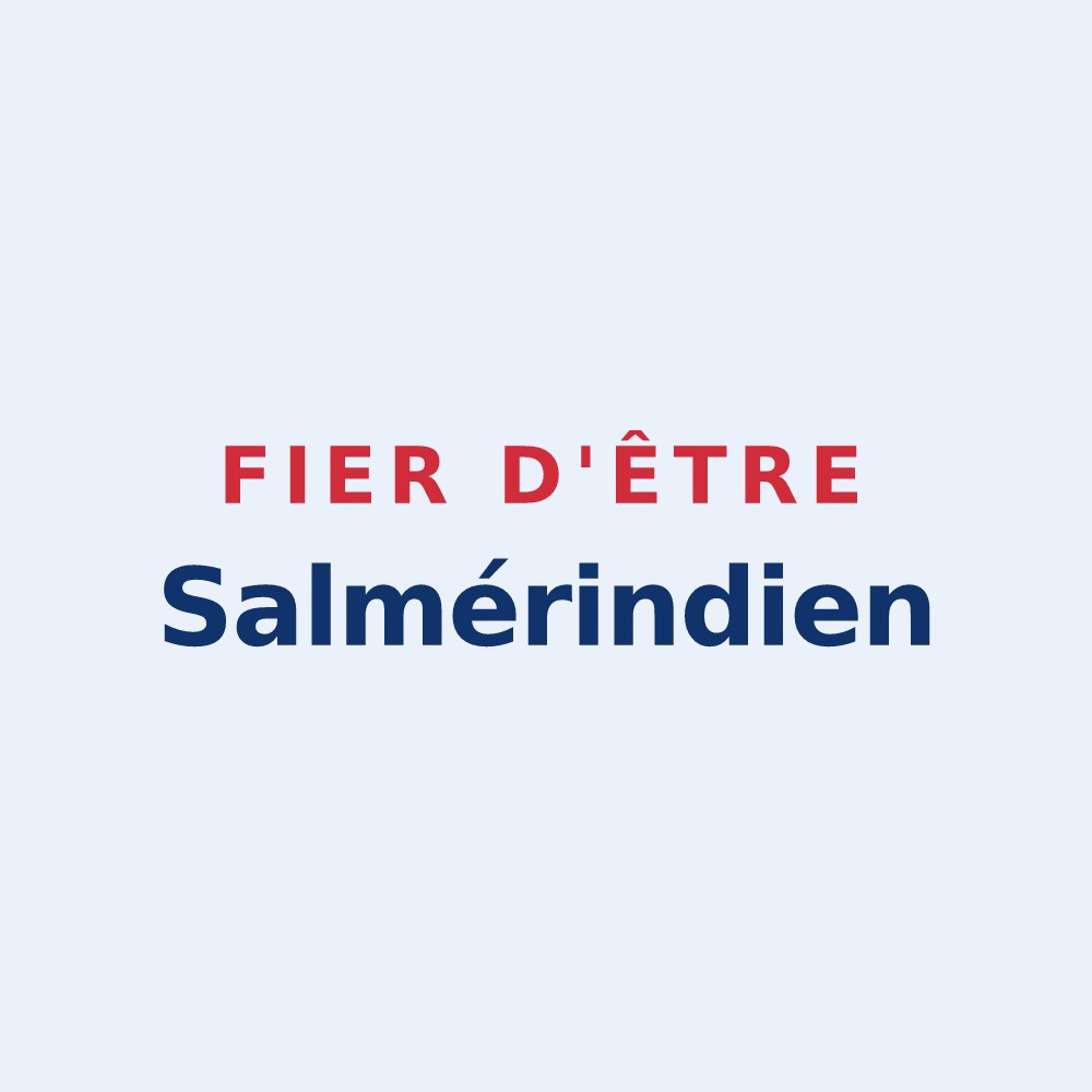 Sticker « Fier d'être Salmérindien » — design pour Saumeray