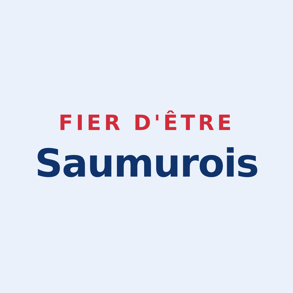 Sticker « Fier d'être Saumurois » — design pour Saumur