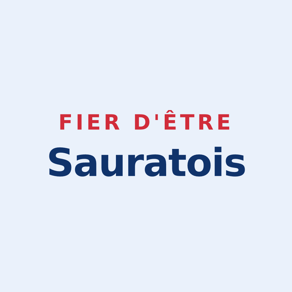 Sticker « Fier d'être Sauratois » — design pour Saurat