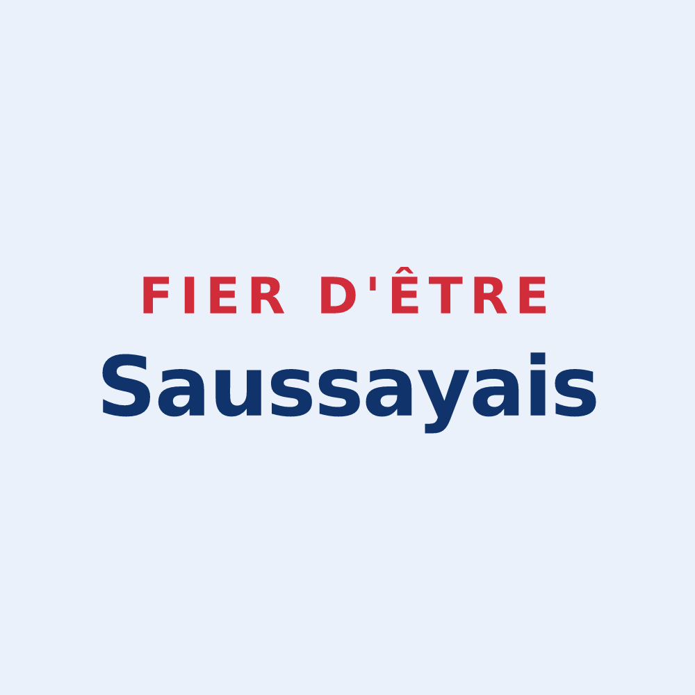 Sticker « Fier d'être Saussayais » — design pour Saussay