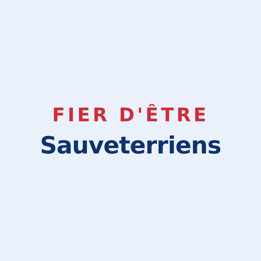 Sticker « Fier d'être Sauveterriens » — design pour Sauveterre-de-Comminges