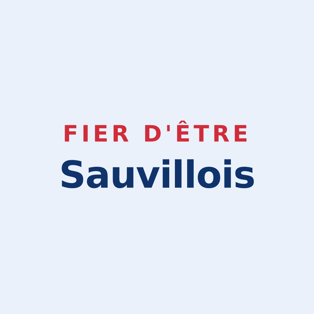 Sticker « Fier d'être Sauvillois » — design pour Sauville